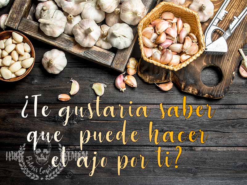 Ventajas del ajo para el cuidado capilar